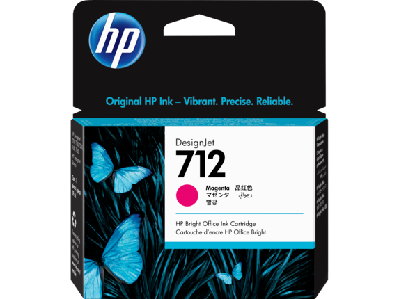 Hình của HP 712 29-ml Magenta DesignJet Ink Cartridge (3ED68A)