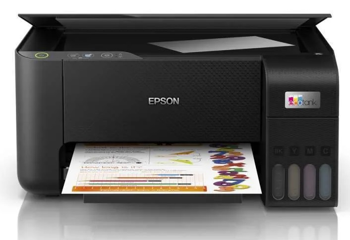 Máy in phun màu đa năng Epson EcoTank L3210 – In, Scan, Copy, tiết kiệm mực, chính hãng