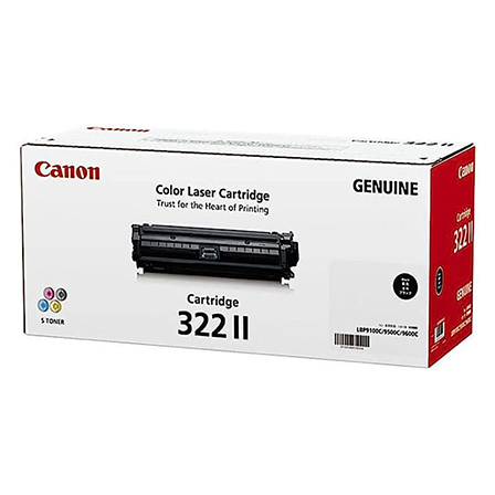 Hình của Mực in Canon 322 II Black Toner Cartridge (2653B001)