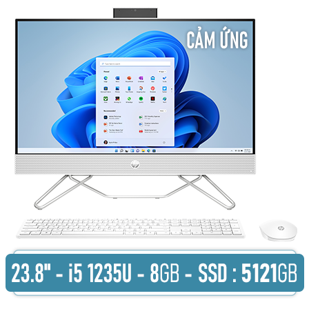 Hình của HP All-in-One 24-cb1011d Bundle All-in-One PC (6K7G6PA)