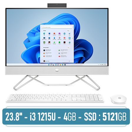 Hình của HP All-in-One 24-cb1014d Bundle All-in-One PC (6K7H1PA)