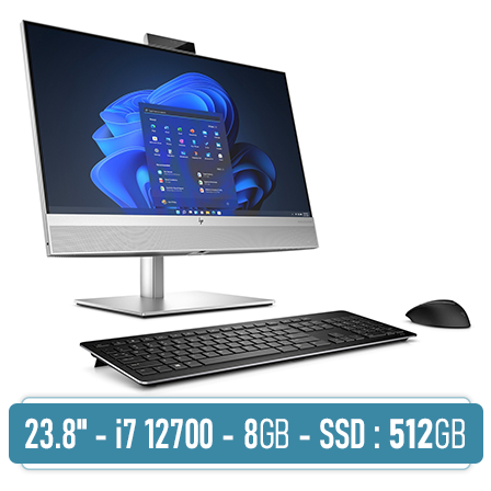 Hình của HP EliteOne 840 G9 All-in-One Touchscreen PC Bundle (76N54PA)