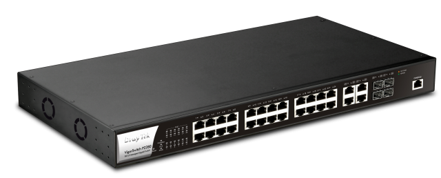 Hình của Switch PoE 24 port DrayTek VigorSwitch P2280