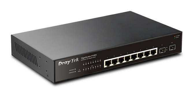 Hình của Switch PoE 8 port DrayTek VigorSwitch P1092