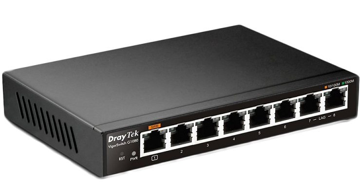 Hình của Switch 8 Port DrayTek VigorSwitch G1080