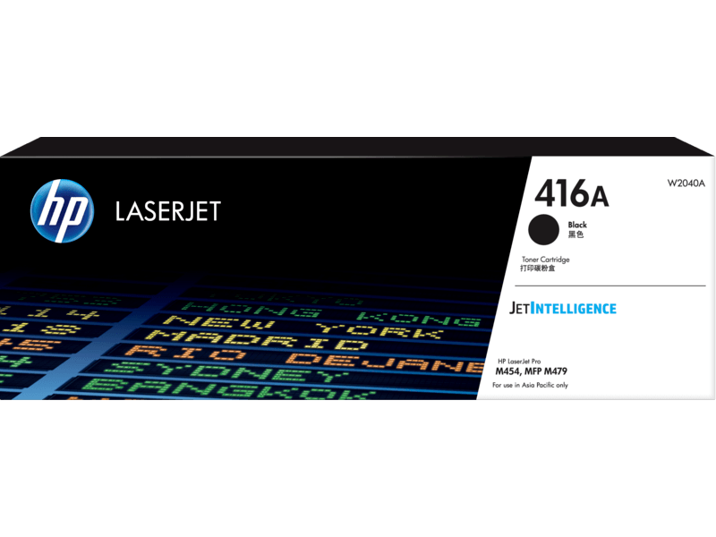 HP 416A Black Original LaserJet Toner Cartridge (W2040A)
