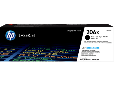 Hình của HP 206X High Yield Black Original LaserJet Toner Cartridge (W2110X)