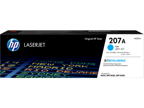 Hình của HP 207A Cyan Original LaserJet Toner Cartridge (W2211A)