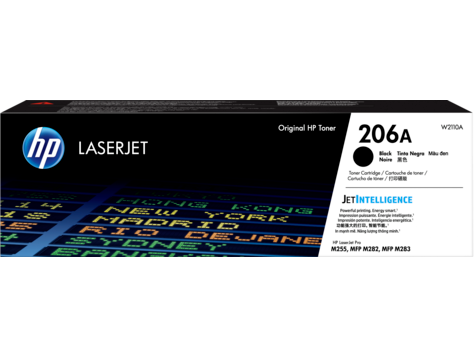 Hình của HP 206A Black Original LaserJet Toner Cartridge (W2110A)