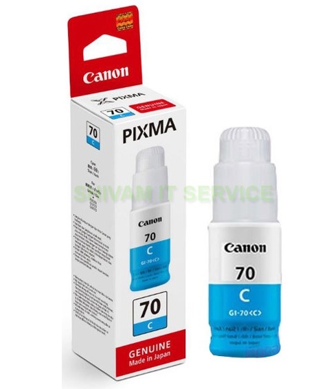 Hình của Mực in Canon GI-70 Cyan Ink Bottle (3409C001AA)