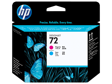 HP 72 Magenta and Cyan DesignJet Printhead (C9383A)