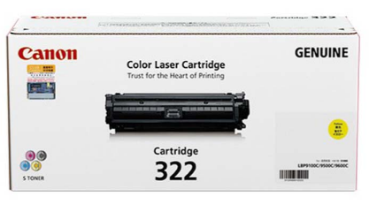 Hình của Mực in Canon 322 Yellow Toner Cartridge (2646B001BA)