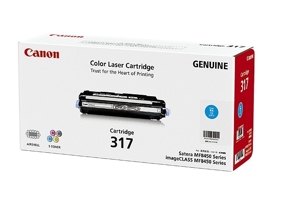 Hình của Mực in Canon 317 Cyan Toner Cartridge (2577B003BA)