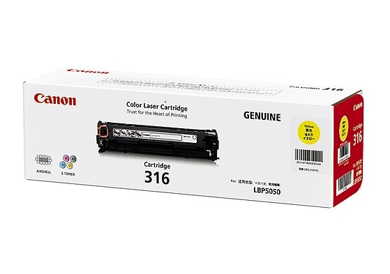 Hình của Mực in Canon 316 Yellow Toner Cartridge (1977B003AA)