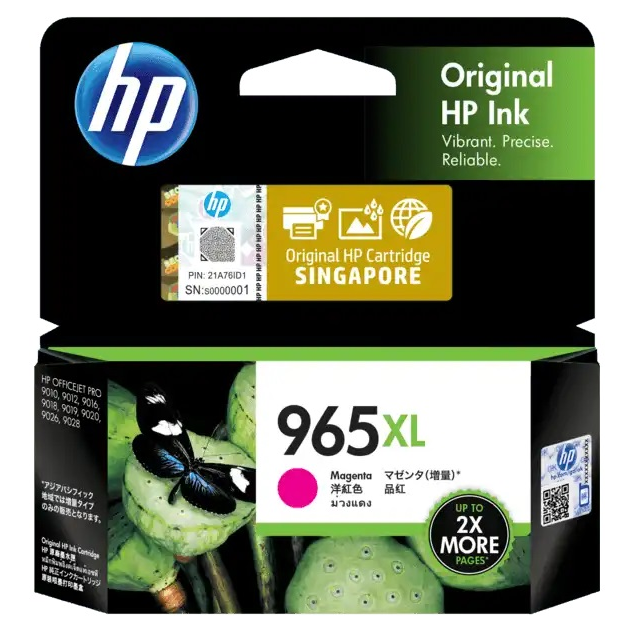 Hình của HP 965XL High Yield Magenta Original Ink Cartridge (3JA82AA)