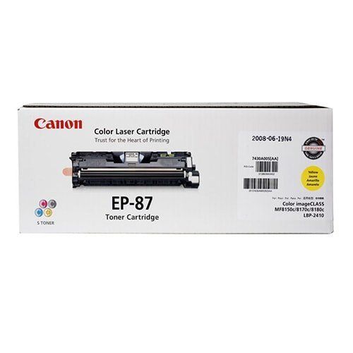 Hình của Mực in Canon EP-87 Yellow Toner Cartridge (7430A005)