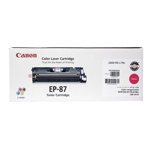 Hình của Mực in Canon EP-87 Magenta Toner Cartridge (7431A005AA)