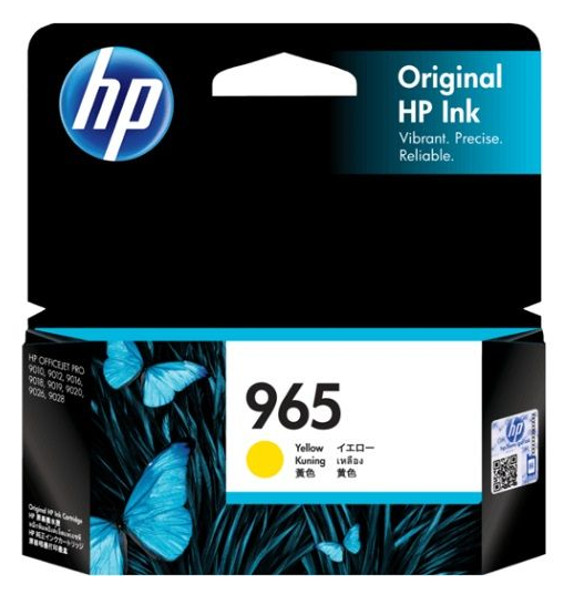 Hình của HP 965 Yellow Original Ink Cartridge (3JA79AA)