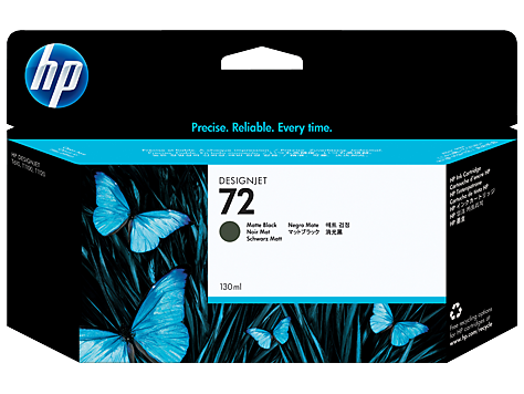 HP 72 130-ml Matte Black DesignJet Ink Cartridge (C9403A)