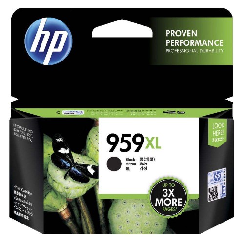 Hình của HP 959XL High Yield Black Original Ink Cartridge (L0R42AA)