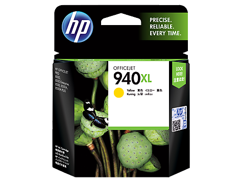 Hình của HP 940XL High Yield Yellow Original Ink Cartridge (C4909AA)