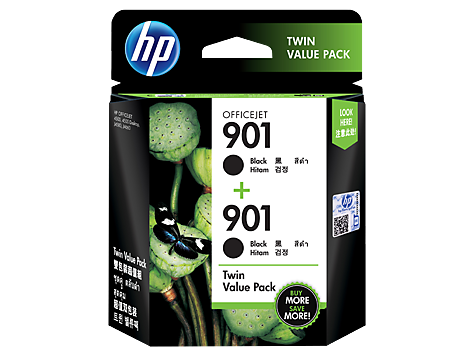 Hình của HP 901 2-pack Black Original Ink Cartridges (E5Y52AA)