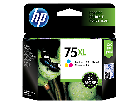 Hình của HP 75XL High Yield Tri-color Original Ink Cartridge (CB338WA)