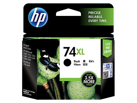 Hình của HP 74XL High Yield Black Original Ink Cartridge (CB336WA)