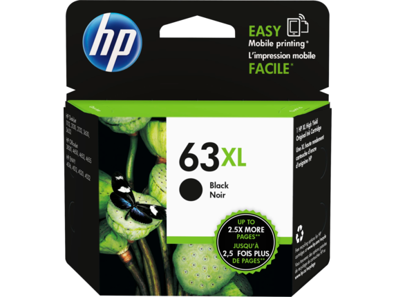 Hình của HP 63XL High Yield Black Original Ink Cartridge (F6U64AA)