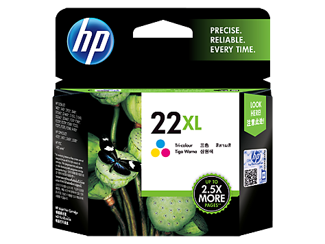 Hình của HP 22XL High Yield Tri-color Original Ink Cartridge (C9352CA)