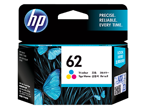 Hình của HP 62 Tri-color Original Ink Cartridge (C2P06AA)