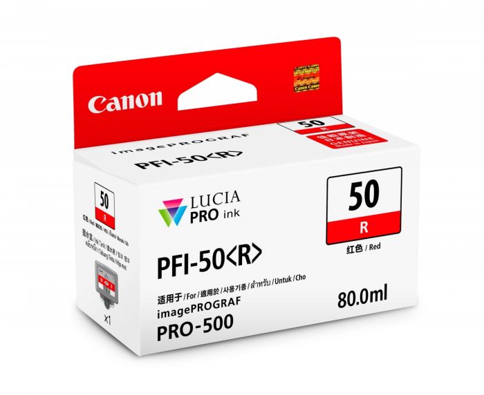 Hình của Mực in Canon PFI-50 Red Ink Tank (0542C001AA)