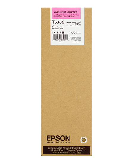 Hình của Epson T6366 Vivid Light Ink Magenta Cartridge (C13T636600)