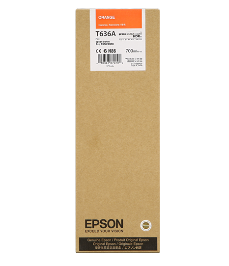 Hình của Epson T636A Orange ink cartridge (C13T636A00)