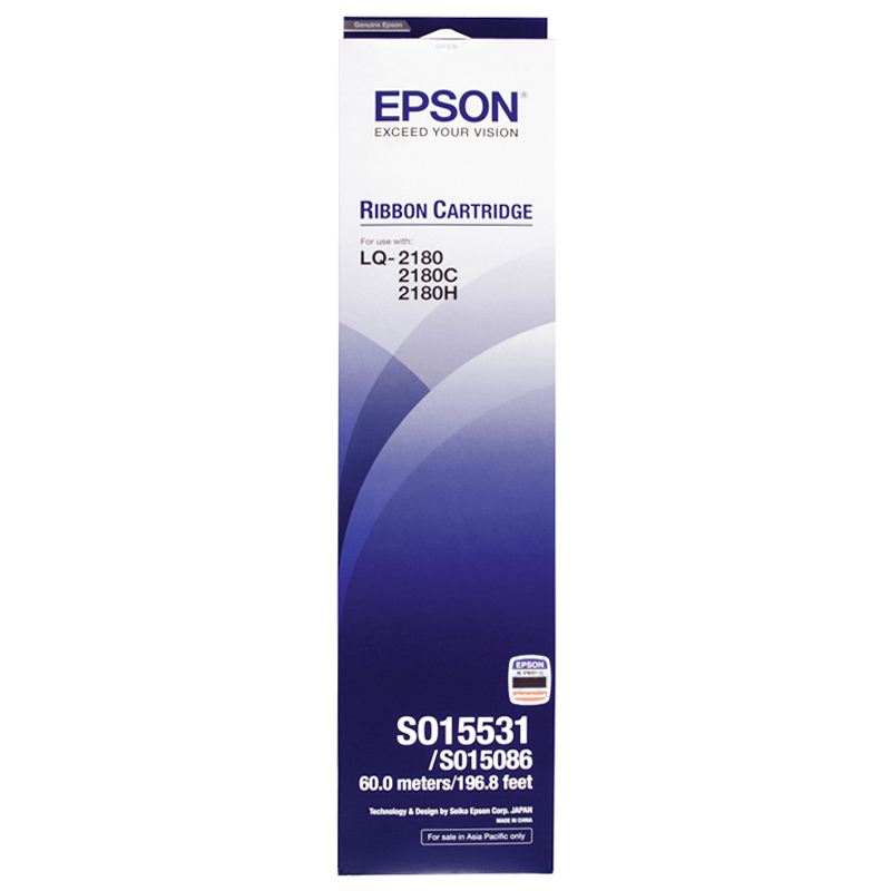 Hình của Black Ribbon Epson LQ 2170/2180/2190 (S015531)