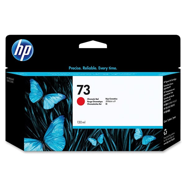 Hình của HP 73 130-ml Chromatic Red DesignJet Ink Cartridge (CD951A)