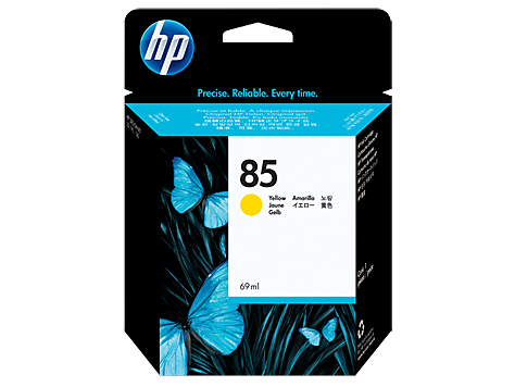 Hình của HP 85 69-ml Yellow DesignJet Ink Cartridge (C9427A)