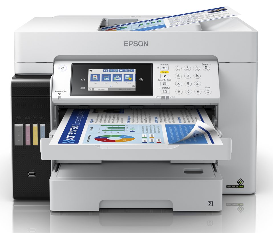 Máy in phun màu đa năng Epson EcoTank L15180 – In, Scan, Copy, Fax, khổ A3, Wi-Fi, Duplex, chính hãng Epson