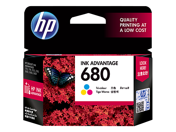 Hình của HP 680 Tri-color Original Ink Advantage Cartridge (F6V26AA)