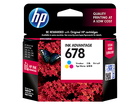 Hình của HP 678 Tri-color Original Ink Advantage Cartridge (CZ108AA)