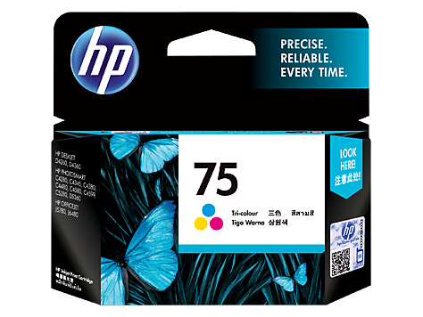 Hình của HP 75 Tri-color Original Ink Cartridge (CB337WA)