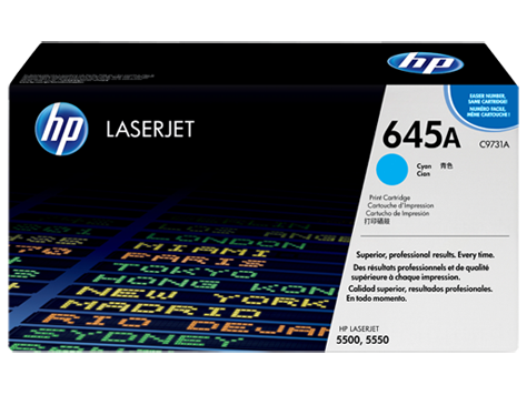 Hình của HP 645A Cyan Original LaserJet Toner Cartridge (C9731A)