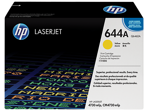 Hình của HP 644A Yellow Original LaserJet Toner Cartridge (Q6462A)