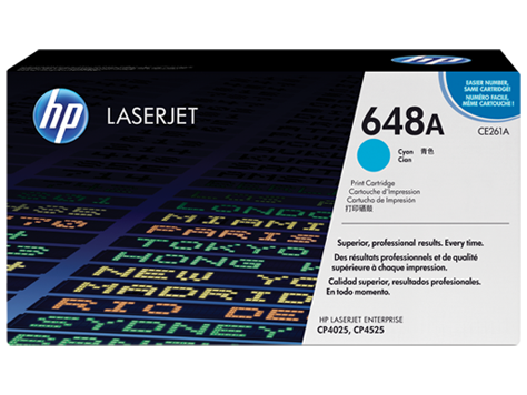 Hình của HP 648A Cyan Original LaserJet Toner Cartridge (CE261A)