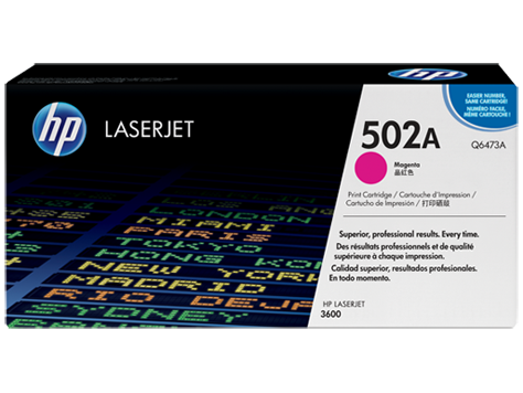 Hình của HP 502A Magenta Original LaserJet Toner Cartridge (Q6473A)