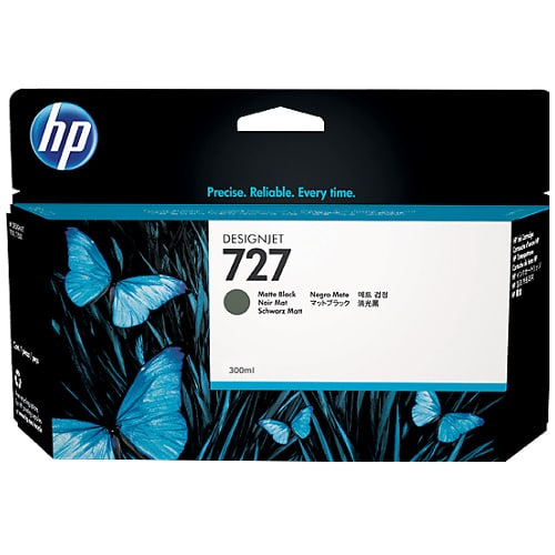 Hình của HP 727 300-ml Matte Black DesignJet Ink Cartridge (C1Q12A)