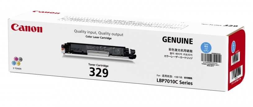 Hình của Mực in Canon 329 Cyan Toner Cartridge (4369B003AA)