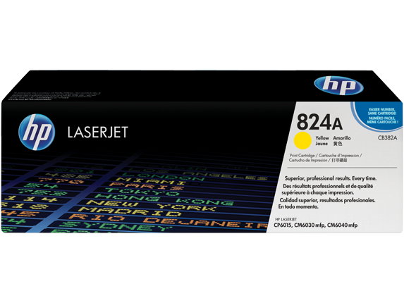 Hình của HP 824A Yellow Original LaserJet Toner Cartridge (CB382A)