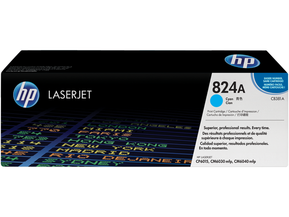 Hình của HP 824A Cyan Original LaserJet Toner Cartridge (CB381A)