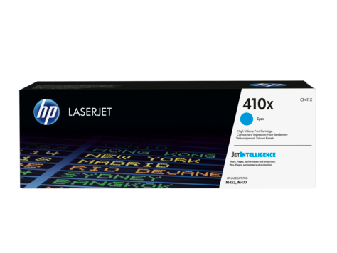 Hình của HP 410X High Yield Cyan Original LaserJet Toner Cartridge (CF411X)